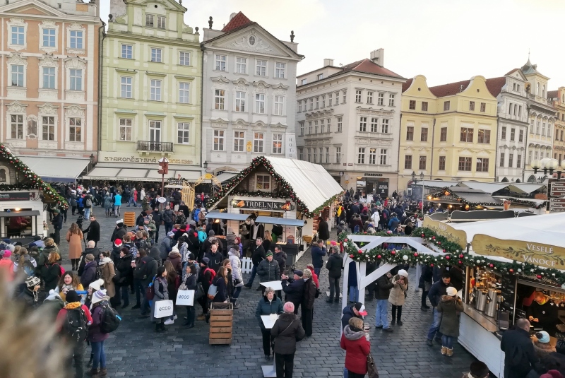 Vianočné trhy v Prahe 2018