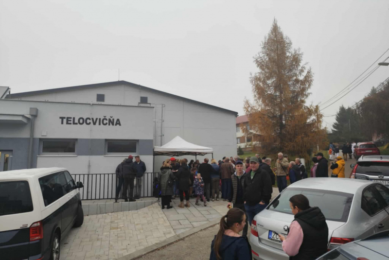 Slávnostné otvorenie Obecnej telocvične