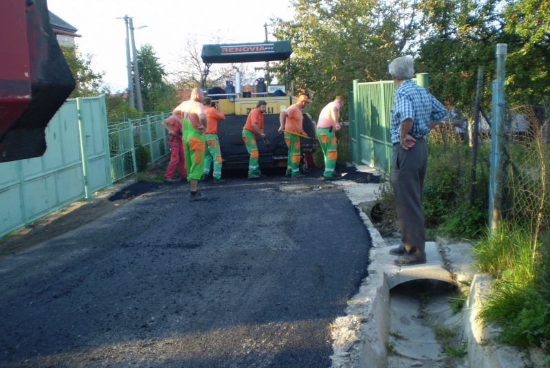 Rekonštrukcia miestnych komunikácií v roku 2014