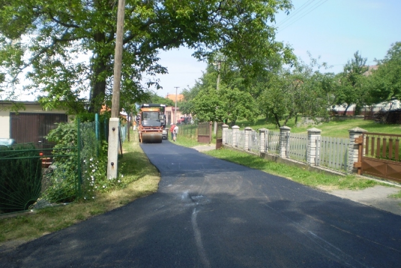 Rekonštr. miest. komunikácií - u Garajov