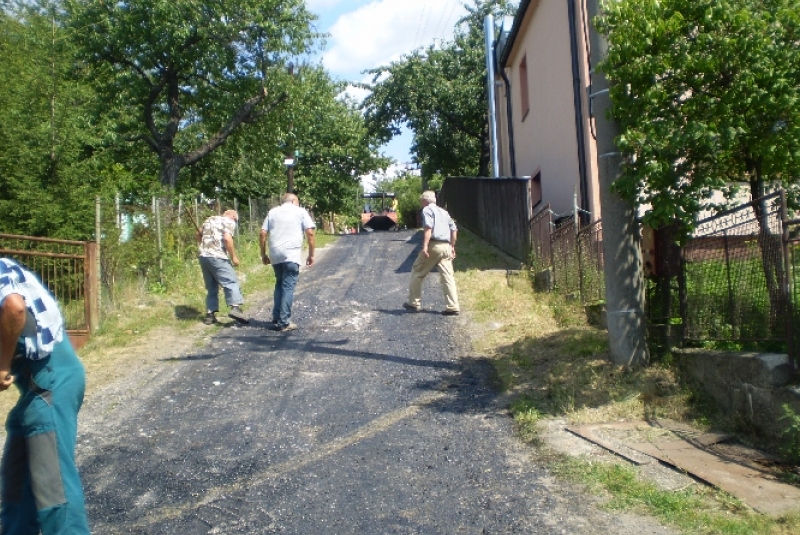 Rekonštr. miest. komunikácií - u Garajov