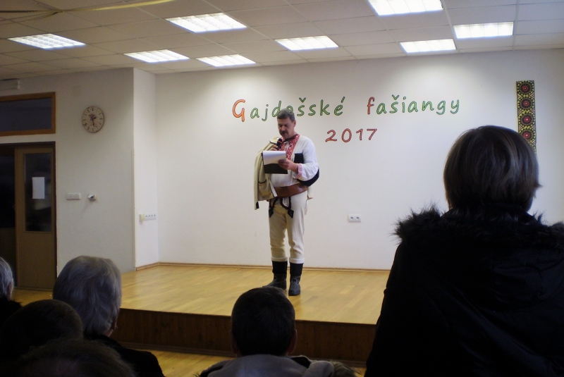 Gajdošské fašiangy 2017