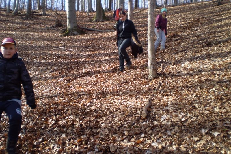 Turistická prechádzka k 800-ročnému Dubu cerovému 19.3.2017