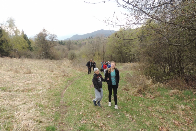 Turistická prechádzka k Jazercu 9.4.2017