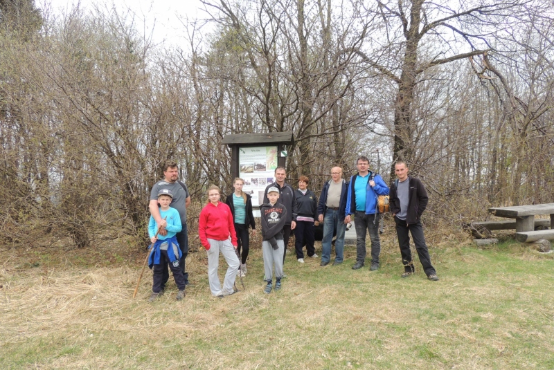 Turistická prechádzka k Jazercu 9.4.2017