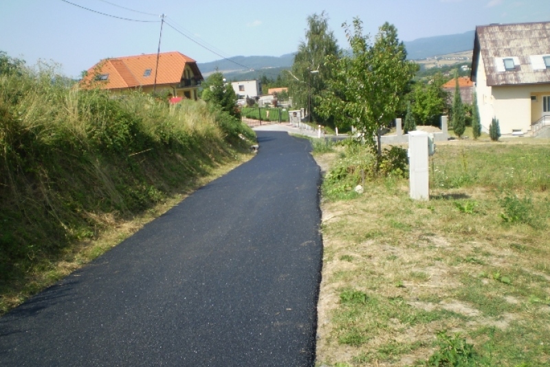 Rekonštr. miest. komunikácie - do Vaškov