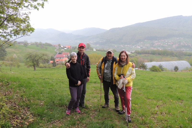 Turistická prechádzka na Novú Baňu 22.4.2017