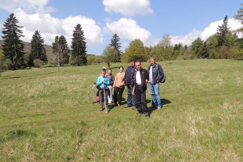 Turistická prechádzka na Inoveckú Hutu 30.04.2017