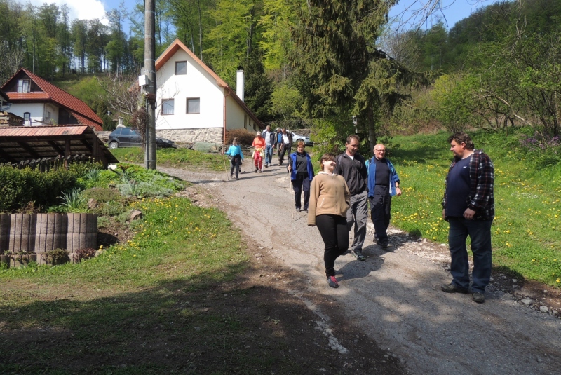 Turistická prechádzka na Inoveckú Hutu 30.04.2017