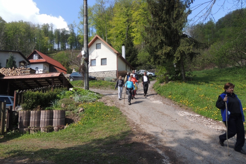 Turistická prechádzka na Inoveckú Hutu 30.04.2017