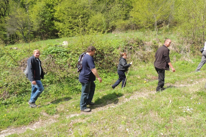 Turistická prechádzka na Inoveckú Hutu 30.04.2017