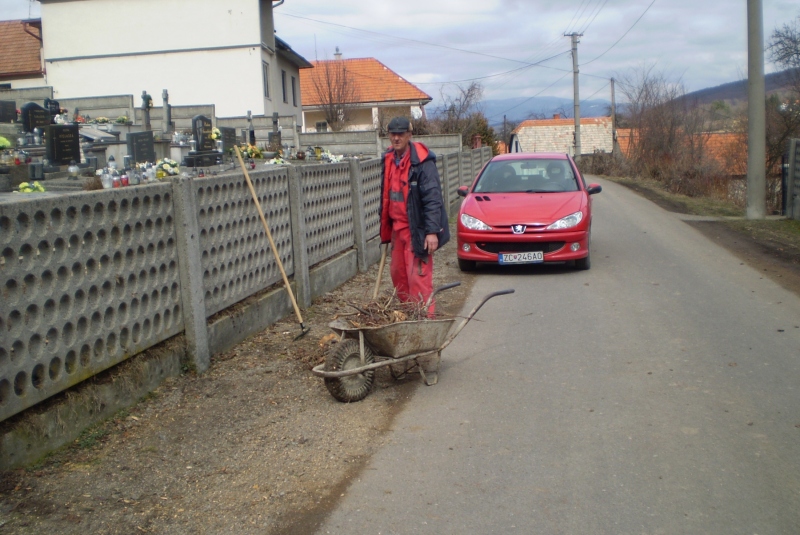 Vypílenie líp na cintoríne v roku 2018