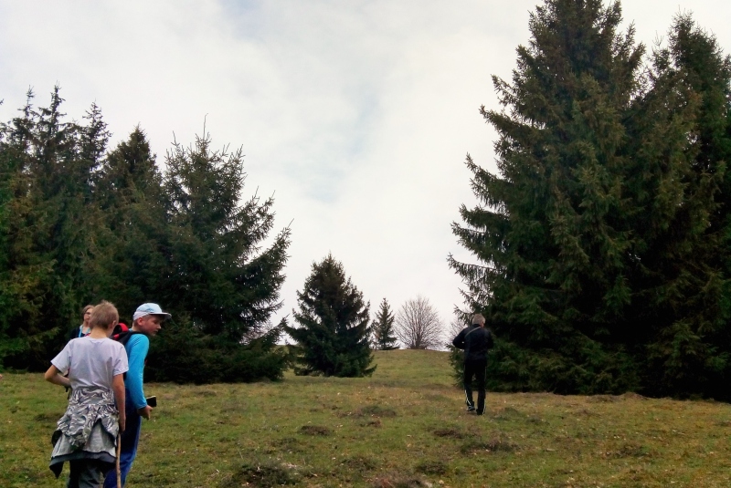 Turistická prechádzka na Vojšín 15.04.2018