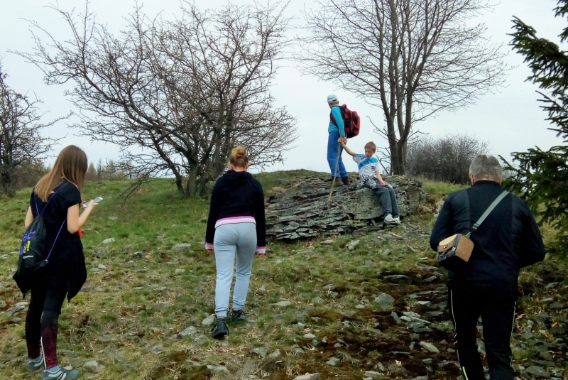 Turistická prechádzka na Vojšín 15.04.2018