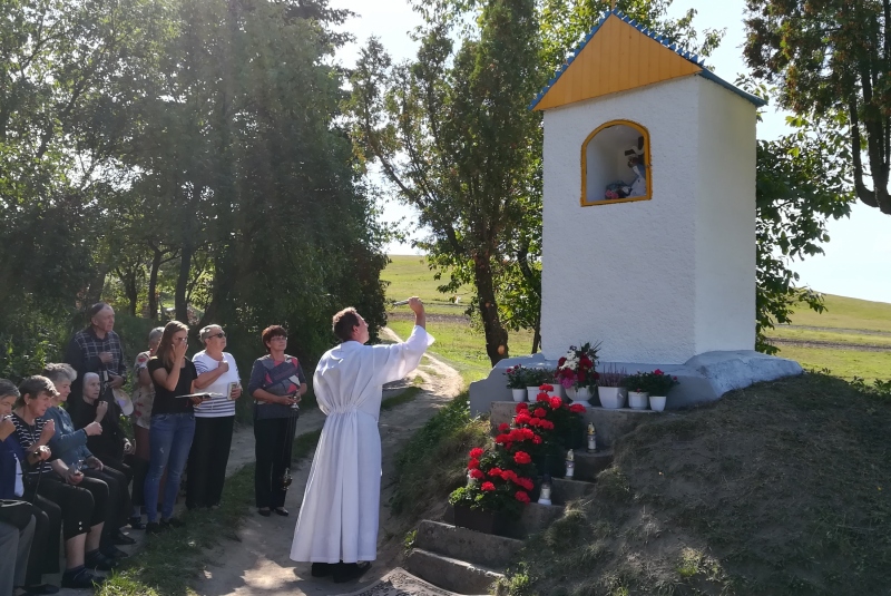 Vysvätenie kaplnky za Vatalovcami 16.09.2018