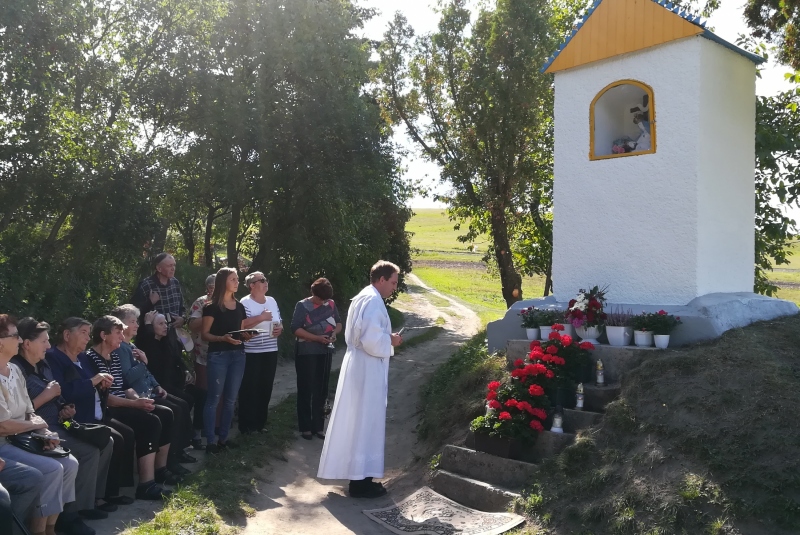 Vysvätenie kaplnky za Vatalovcami 16.09.2018