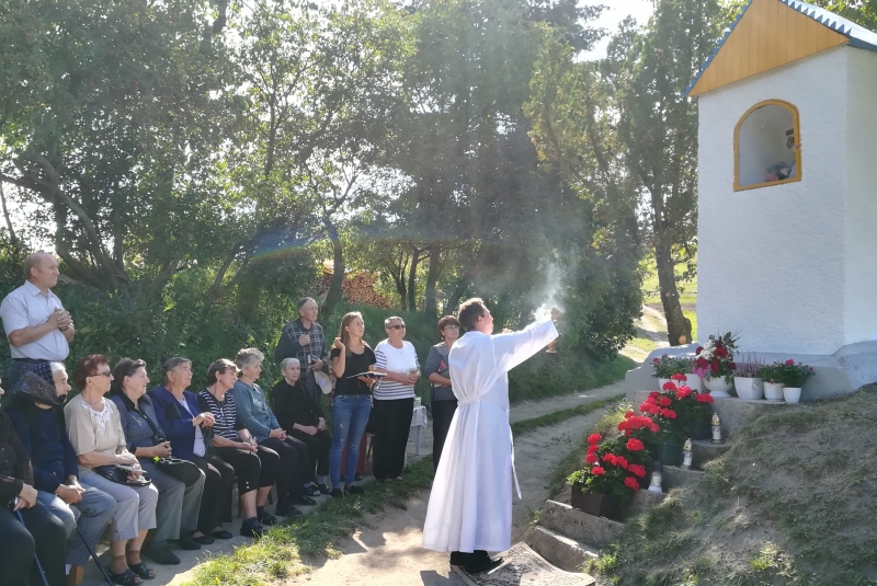 Vysvätenie kaplnky za Vatalovcami 16.09.2018