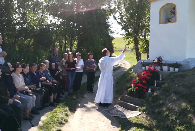 Vysvätenie kaplnky za Vatalovcami 16.09.2018