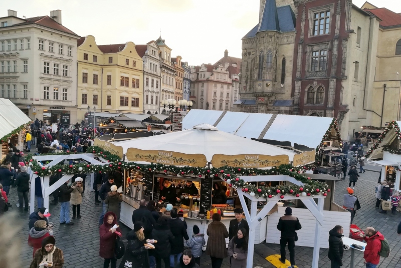 Vianočné trhy v Prahe 2018