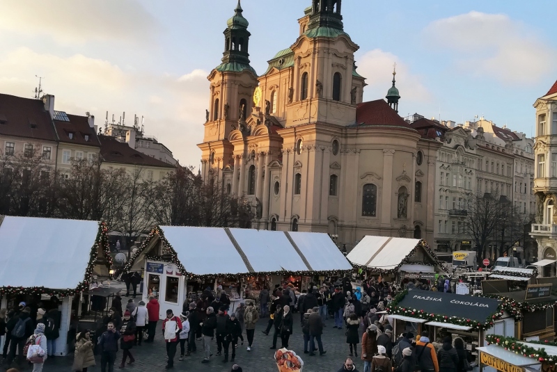 Vianočné trhy v Prahe 2018