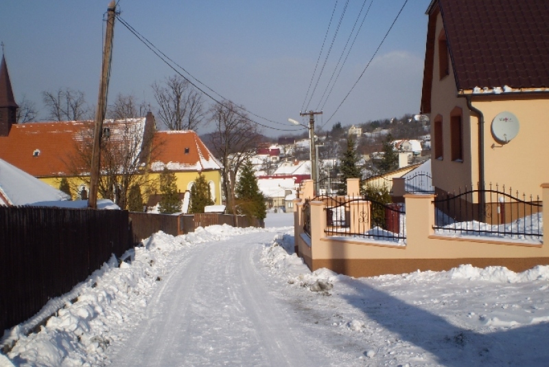 Veľká Lehota v zime