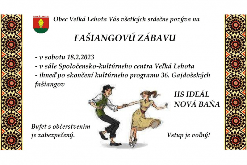 Gajdošské fašiangy 2023