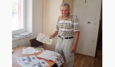 Dôchodca prebicykluje každú obec Slovenska, aj Veľkú Lehotu 