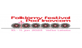 28. folklórny festival Pod Inovcom 11.6.2023 